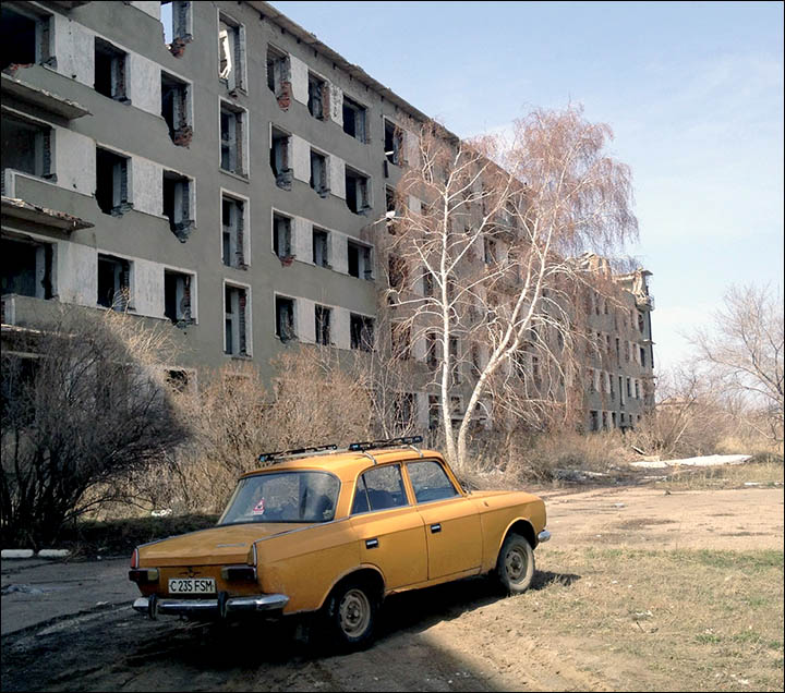 The shocking 'sleep epidemic' in a Kazakhstan maybe caused by a nearby disused  uranium plant, it is feared. 