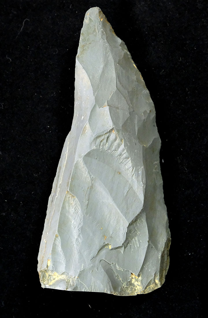 Stone tool from the cave