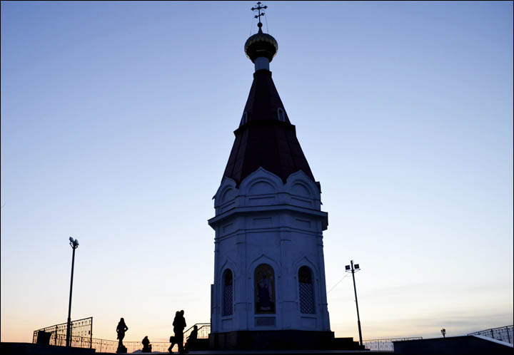 Paraskeva Pyatnitsa Chapel in Krasnoyarsk