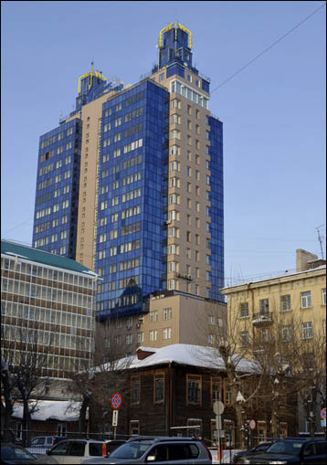 Skyscraper in Novosibirsk