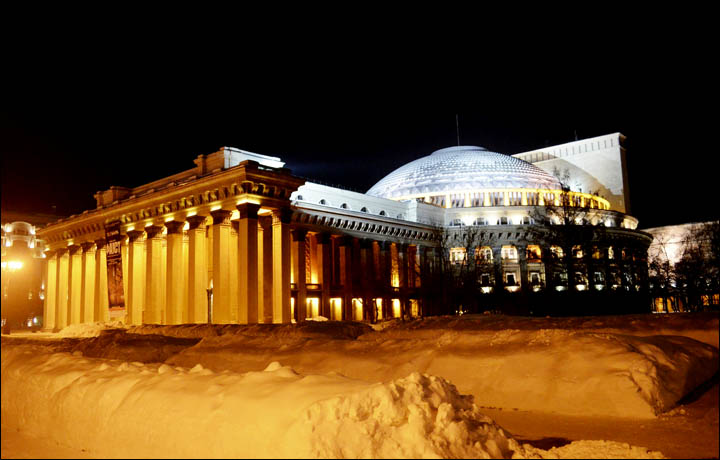Opera and Ballet Theatre in Novosibirsk