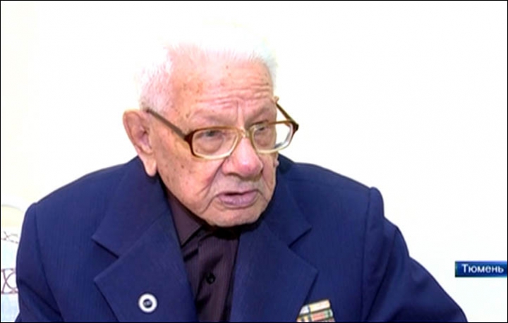 Mikhail Kulikov, born in 1912, hero of WWII. Picture: Tyumen-Time TV - information_items_1635