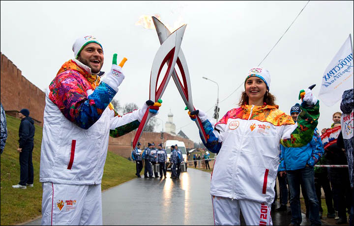Sochi 2013 torch relay