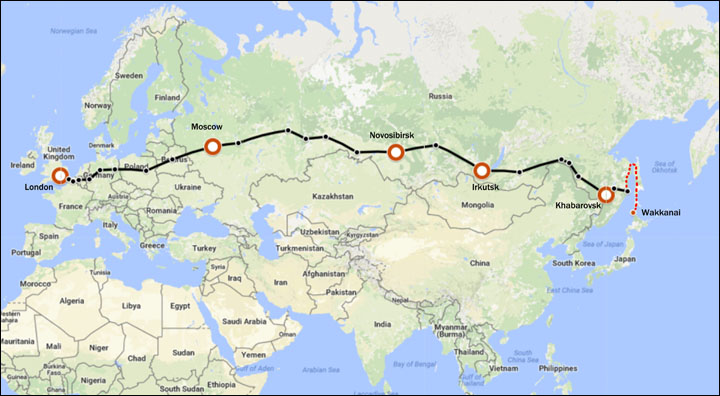 Russian Rail To Develop Trans-Siberian Rail Capacity East, Before