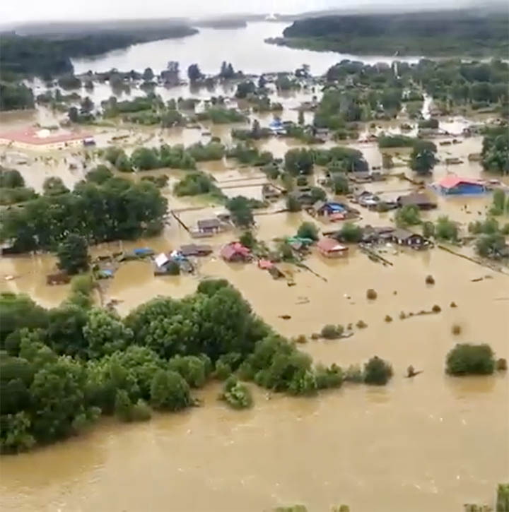 Flood in Amur region