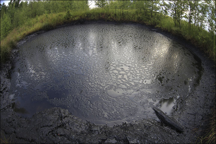 Oil spills in Siberia