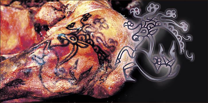 Siberian princess reveals her 2,500 year old tattoos