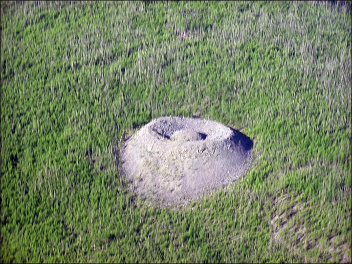 Patom crater, Irkutsk region
