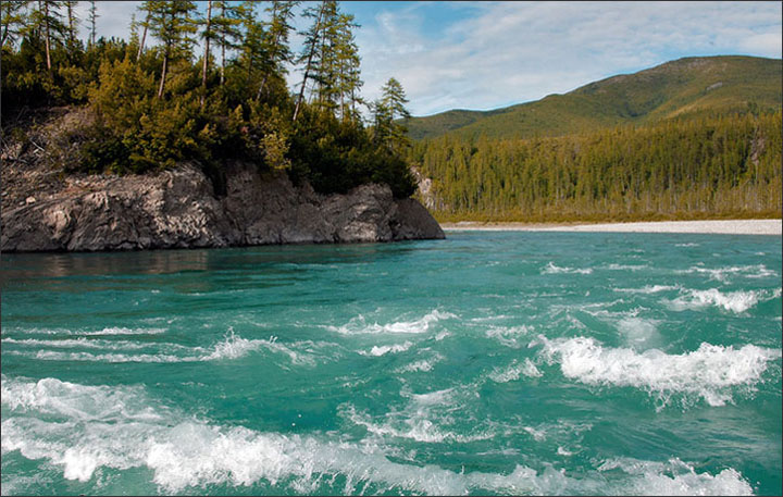 River Omulyovka, Kolyma