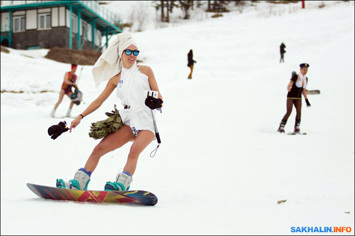 Sakhalin skiing