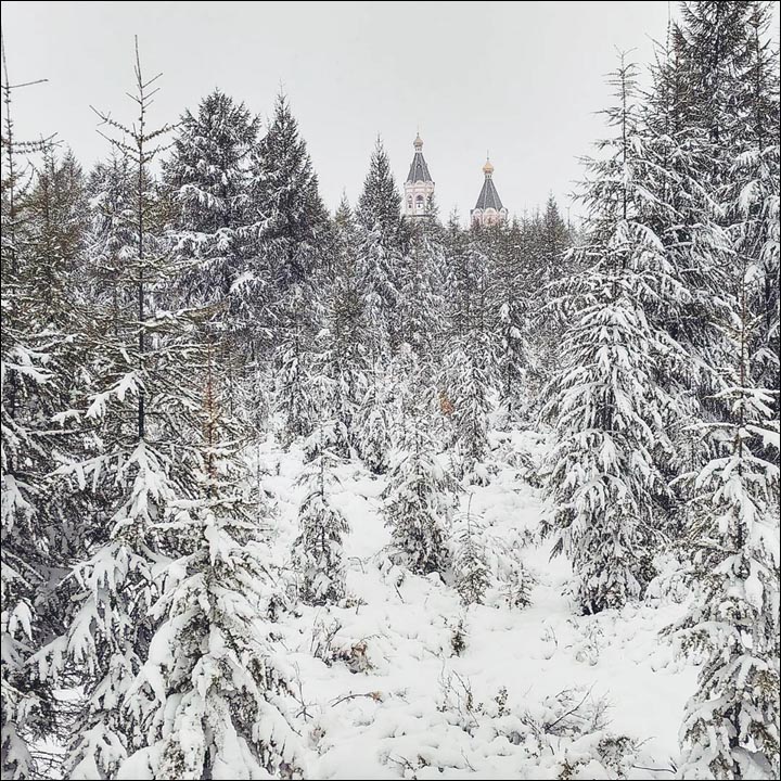 Snow in August