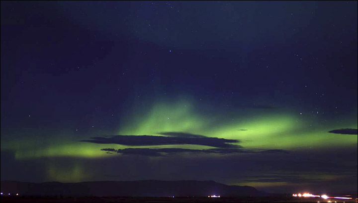 Northern Lights in Norilsk