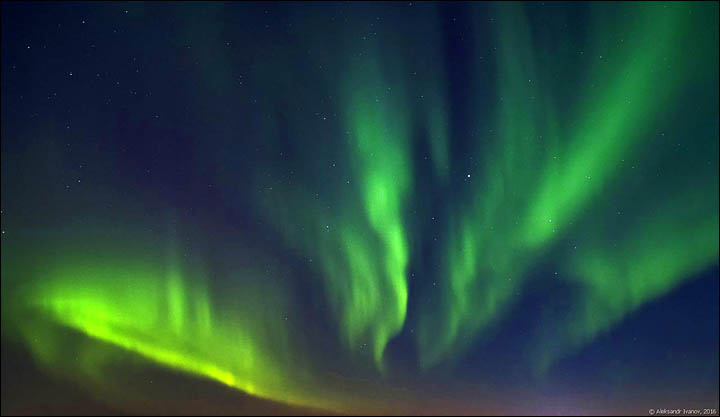 Northern Lights in Norilsk