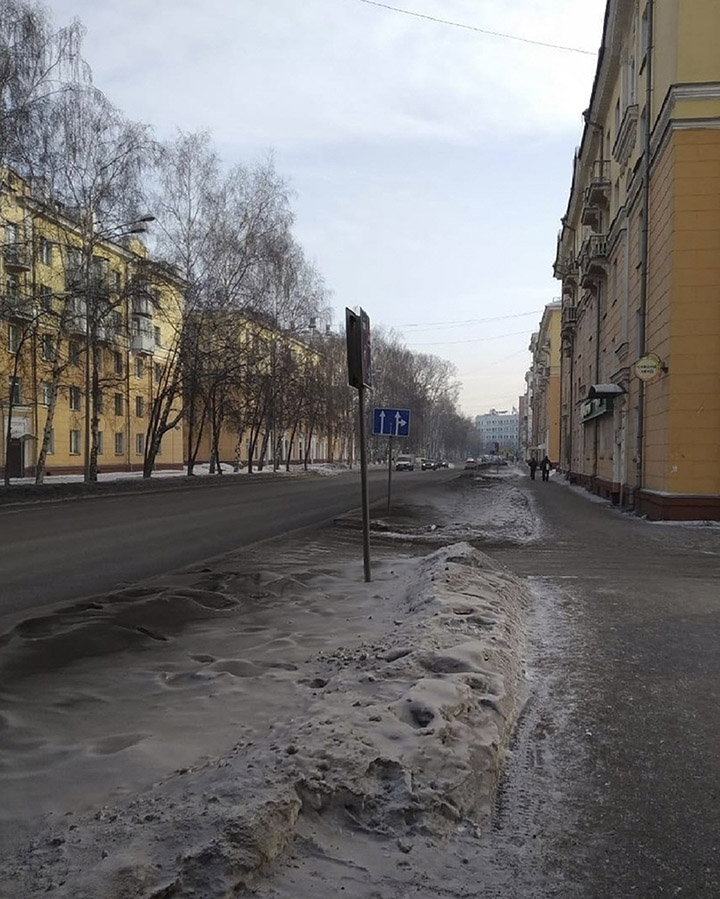 Eerie black snow falls over Siberian region triggering acute pollution concerns from locals