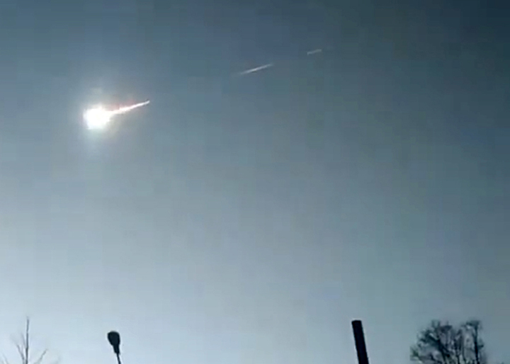 Large meteor explodes in sky over Siberia in third major space fireball incursion in four months