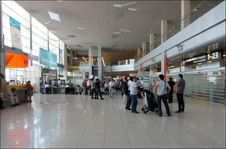 Airport Koltsovo inside