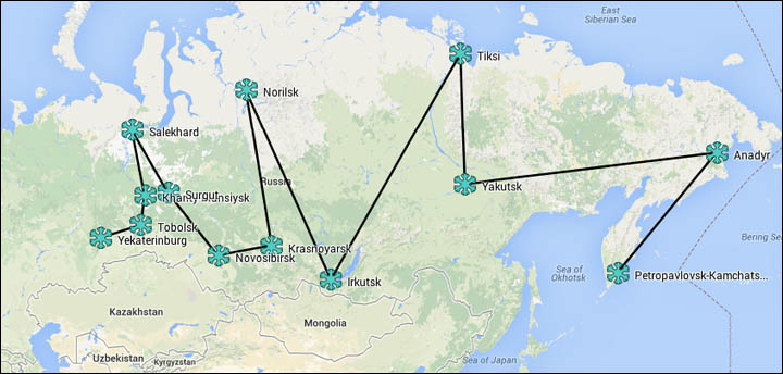 Journalist Kate Baklitskaya today begins an epic 3 month tour of some of Siberia's most iconic places. 