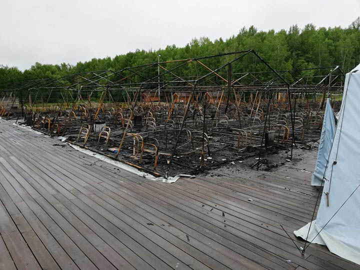 Holdomi after the fire