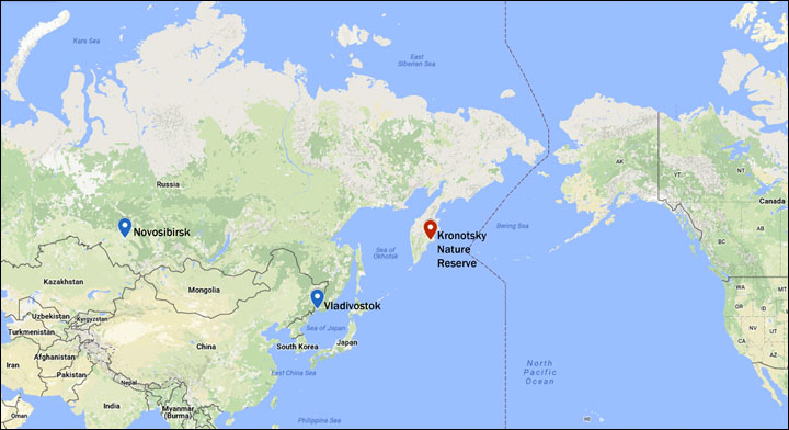 Kamchatka Peninsula On World Map Map With States   Inside Map 