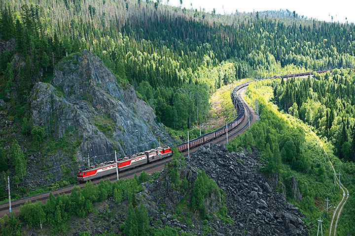 Krasnoyarsk railroad