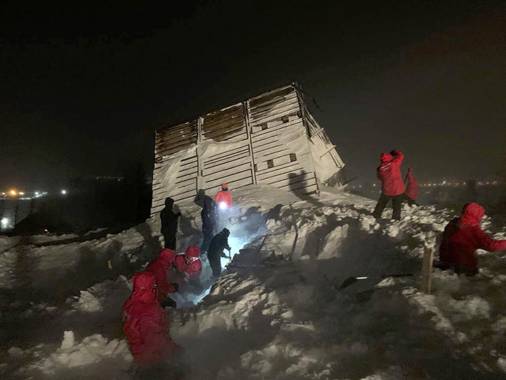 Mother of two reported dead, teenager badly injured after major avalanche hits ski resort near Norilsk 