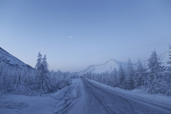Road to Oymyakon