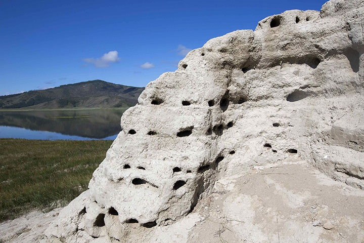 Breathtaking island complex close to Mongolian border rumoured to have been built for tragic Chinese princess. 