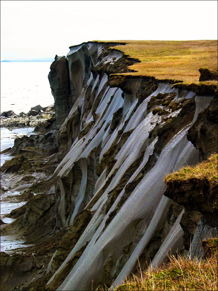 Vanishing Arctic: how warming climate leaves remote permafrost islands on the precipice 