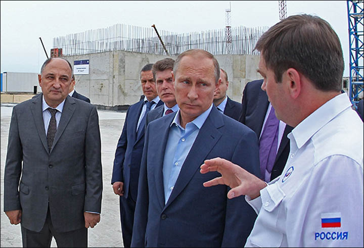 Putin on Vostochny