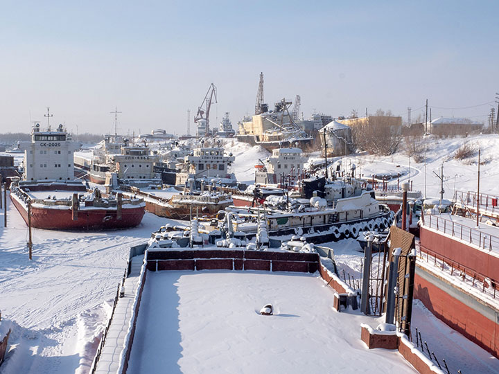 Freezing out ships, Vymorozka