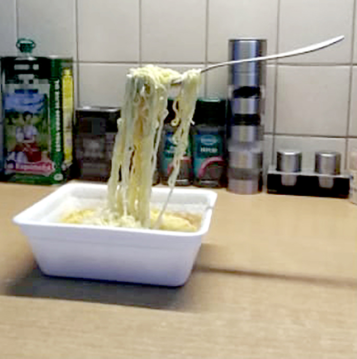 frozen noodles