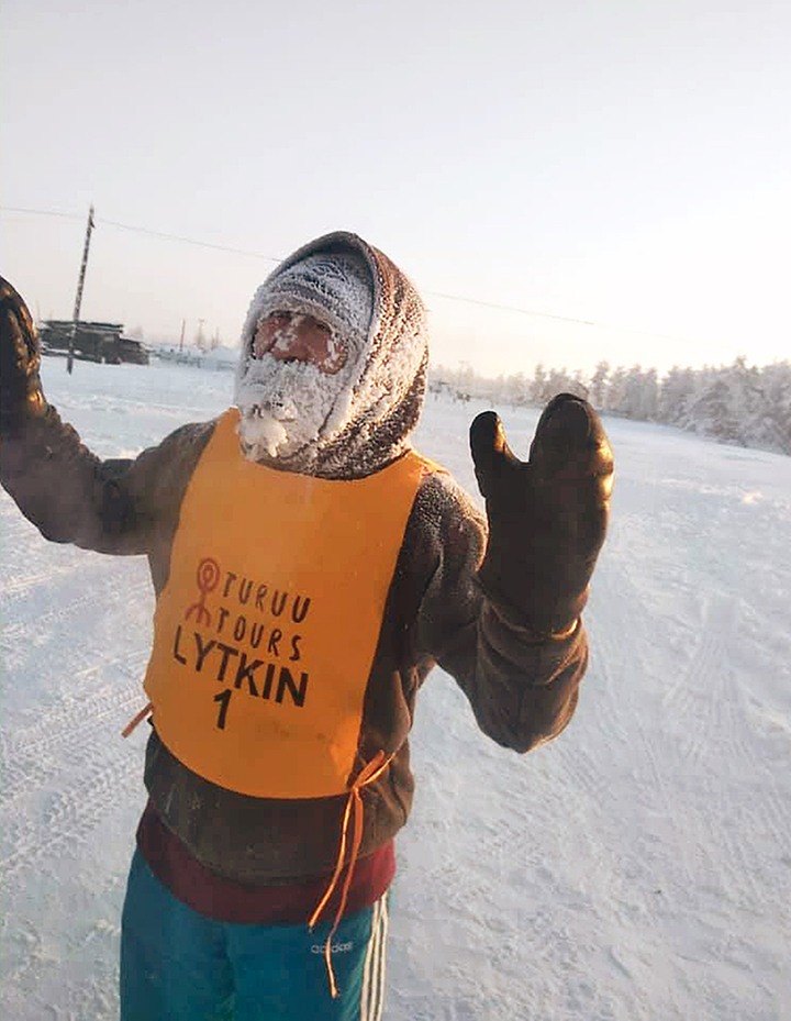 Coldest race in the world is run at -52C in Yakutia 