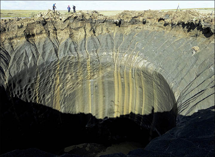 Massive mystery holes appear in Siberian tundra — and could be