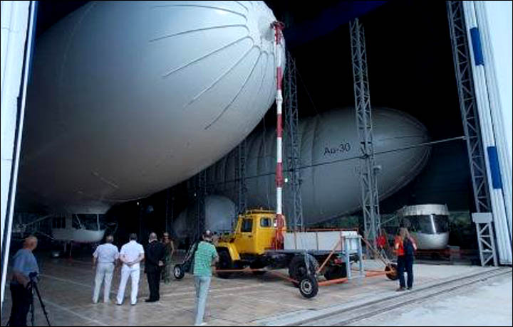 Futuristic airship scheme plan unveiled to transform Siberia and the Arctic