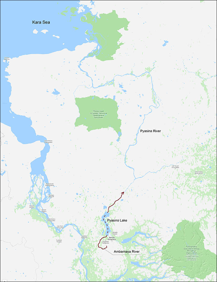 State of emergency in Norilsk after 20,000 tons of diesel leaks into Arctic river system