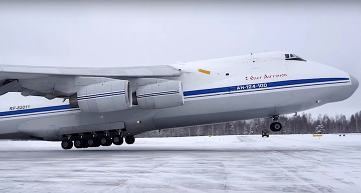 11 rail carriages packed with explosives, a giant An-124 Ruslan and four Il-76s - Operation ‘Move a Mountain’ begins