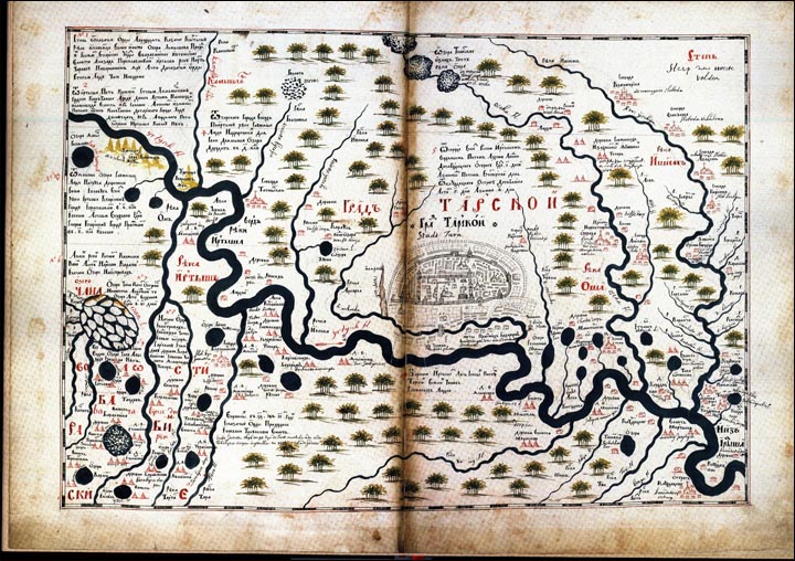 Old map of Tara