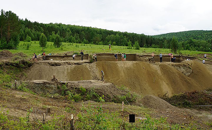 Excavations site
