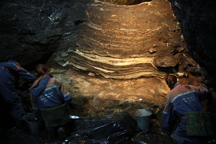 50,000 year old tiara made of woolly mammoth ivory found in world famous Denisova Cave