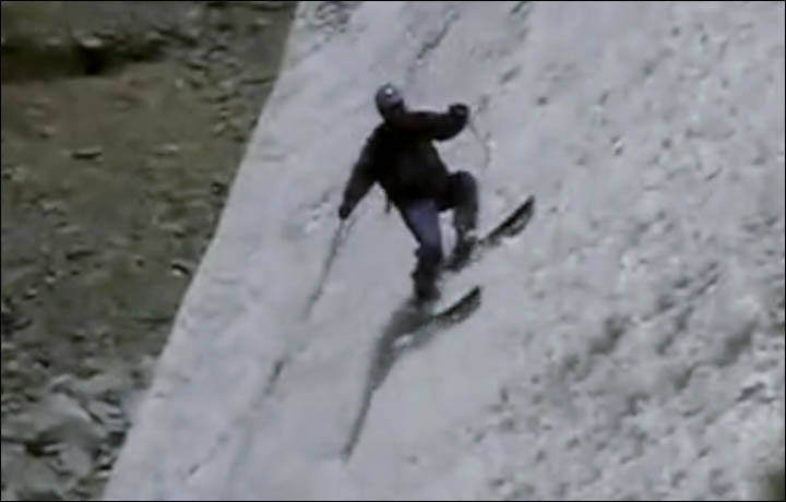 Dmitry Schitov on the slope