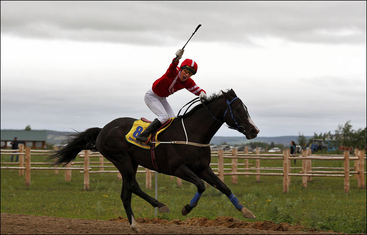 Horserace in Yakutia